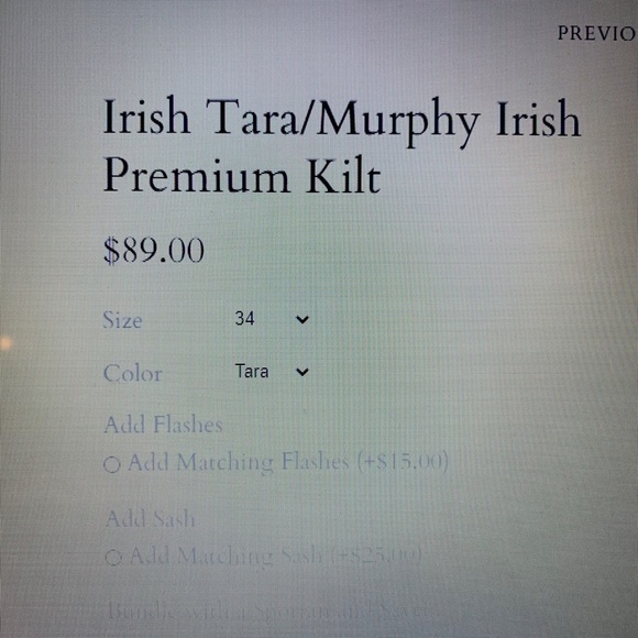 Highland Kilt Company | Irish Tara/Murphy Irish - Picture 16 of 16